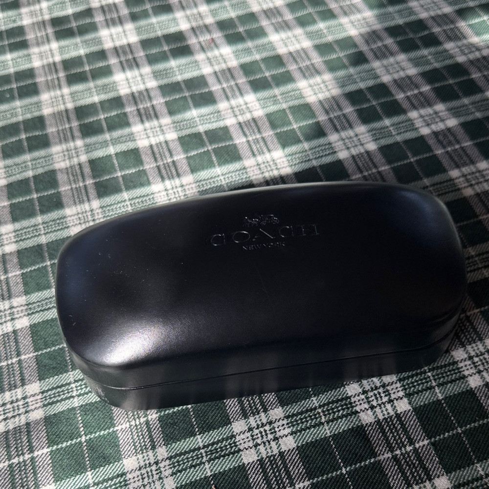 Coach Black Glasses Case